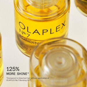 Olaplex Nº. 7 Bonding Oil: High Shine | Heat Protectant, Visibly Smooths & Softens Hair, Added Color Vibrancy, Up to 72 Hour Frizz Control | For Coily, Curly, Straight, and Wavy, 30 mL / 1.0 Fl Oz - Image 3