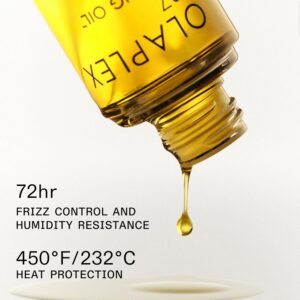 Olaplex Nº. 7 Bonding Oil: High Shine | Heat Protectant, Visibly Smooths & Softens Hair, Added Color Vibrancy, Up to 72 Hour Frizz Control | For Coily, Curly, Straight, and Wavy, 30 mL / 1.0 Fl Oz - Image 4