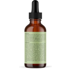 Mielle Organics Rosemary & Mint Hair Oil - Strengthening Biotin Oil Infused Frizzy & Damaged Hair Care - Split Ends & Dry Scalp Treatment to Support Longer, Healthier Strands, 2 Ounce - Image 4