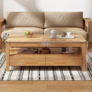 Decoration Luxury Modern Side Table Standing Moving Coffee Table Living Room Kitchen Drawers Small Mesa Auxiliar Home Furniture - Image 3