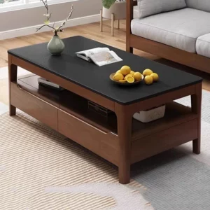 Decoration Luxury Modern Side Table Standing Moving Coffee Table Living Room Kitchen Drawers Small Mesa Auxiliar Home Furniture - Image 4