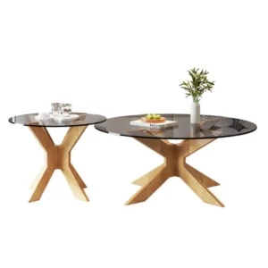 Creative modern homestay light luxury tea table, Nordic combination coffee table, household small apartment - Image 6