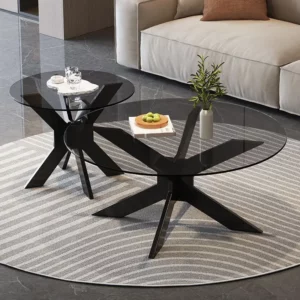Creative modern homestay light luxury tea table, Nordic combination coffee table, household small apartment - Image 4