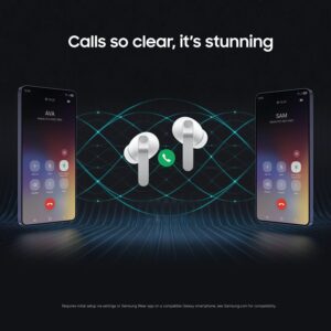 Samsung Galaxy Buds 4 Pro (2026) AI True Wireless Bluetooth Earbuds, Hi-Res Audio, 2-Way Speaker, ANC 2.0, Optimized Comfort, IP57, Live Translation, White [US Version, 2 Yr Warranty] - Image 8