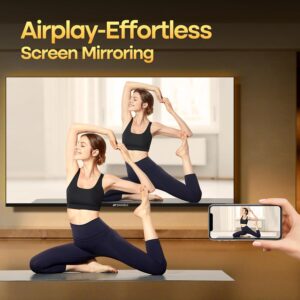 SANSUI 32 inch FHD Smart WebOS TV | Frameless Screen with chromecast Built in | 4000:1 Contrast Ratio|WebOS Hub with 2×8W Speakers & Apple HomeKit & Live TV| Support Airplay & WiFi & Bluetooth 5.2 - Image 4