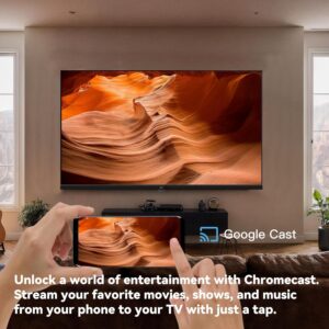 FPD 58 Inch Smart TV, 4K UHD Google TV with Google Play and Google Cast Built-in, HDR 10 Television with Voice Assistant Remote, WiFi Stream Live LED Flat Screen TVs, Dolby Audio(AG58-P1,2026) - Image 7