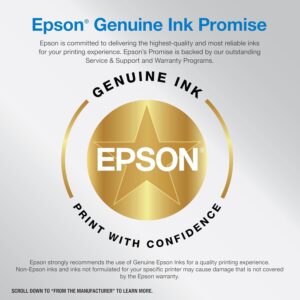 Epson EcoTank ET-4950 Wireless All-in-One Color Supertank Printer with up to 3 Years of Ink Refillable Tanks, Perfect for Office, 18 PPM, 2.4" Colorful Touchscreen, Auto Document Feeder - White - Image 2
