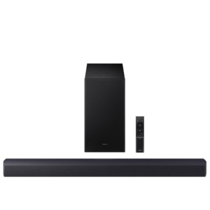 Samsung B-Series Soundbar HW-B550F 2.1 ch DTS Virtual:X Soundbar with Subwoofer (2025 Model) Voice Enhance Mode, Bass Boost, Adaptive Sound - Image 1
