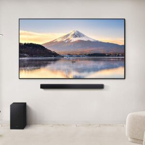 Samsung B-Series Soundbar HW-B550F 2.1 ch DTS Virtual:X Soundbar with Subwoofer (2025 Model) Voice Enhance Mode, Bass Boost, Adaptive Sound - Image 2