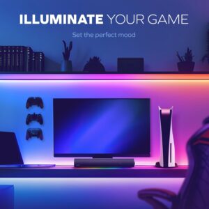 Sound Blaster GS5 RGB Gaming Soundbar with SuperWide Technology, Powered via Adapter, Up to 60W Peak Power, Bluetooth 5.4, Optical-in, Headphone-Out Port, for PC and TV - Image 6