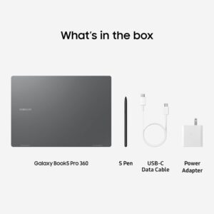 Samsung 16” Galaxy Book5 Pro 360 Copilot+ PC, AI Computer, Intel Core 7 Ultra Processor, 3K AMOLED (2880x1800) Touchscreen, S Pen,120Hz, Dolby Atmos, Student Laptop, Lightweight, All-Day Battery Life - Image 7