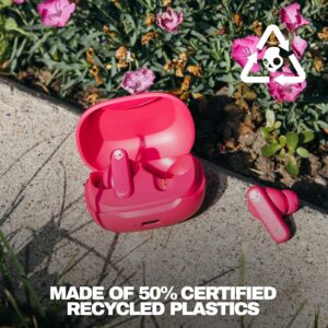 Skullcandy Smokin’ Buds Wireless Earbuds, Bluetooth Headphones, Noise Isolating Fit, Up to 20 Hours Battery, IPX4 Sweat and Water Resistant, Microphone for iPhone Android - Pink - Image 7