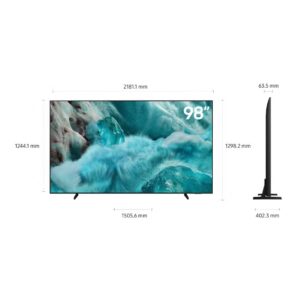 Samsung 98-Inch QLED 4K Smart TV (International Model) – Q4 AI Processor, Quantum HDR, A billion shades of color, Motion Accelerator, Tizen OS, Ultra-Slim Design, Smart Home Ready (2025) - Image 5