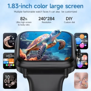 LIGE Fashion Sport Fitness Tracker Smart Watch 2026 Men Women Full Touch Screen Heart Rate Monitoring Bluetooth Call Smartwatch - Image 3