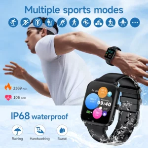 LIGE Fashion Sport Fitness Tracker Smart Watch 2026 Men Women Full Touch Screen Heart Rate Monitoring Bluetooth Call Smartwatch - Image 6