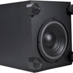 Monoprice 5.1 Channel Home Theater Satellite Speakers And Subwoofer - Black - Image 7