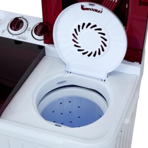 GEEPAS TwinTub Semi- Automatic 7 Kg Washing Machine | Top Load Semi Automatic Washing Machine Quick Turbo Wash |Transparent Top Lid 7 kg 350 W GSWM18041 - Image 3