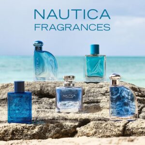 Nautica Blue Eau de Toilette 3.4 fl oz (Pack of 1), Notes of Basil, Jasmine, and Cedarwood, Men's Fragrance, Long Lasting, Everyday Fragrance, Travel Size - Image 4