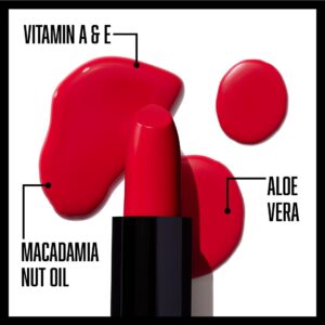 wet n wild Silk Finish Lipstick, Hydrating Rich Buildable Lip Color, Formulated with Vitamins A,E, & Macadamia for Ultimate Hydration, Cruelty-Free & Vegan - Dark Pink Frost - Image 5