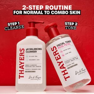 THAYERS Alcohol-Free Rose Petal Witch Hazel Facial Toner for Glowing Skin, Soothing, Hydrating, Refreshing Toner for All Skin Types, 12oz (Packaging May Vary) - Image 3