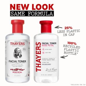 THAYERS Alcohol-Free Rose Petal Witch Hazel Facial Toner for Glowing Skin, Soothing, Hydrating, Refreshing Toner for All Skin Types, 12oz (Packaging May Vary) - Image 8