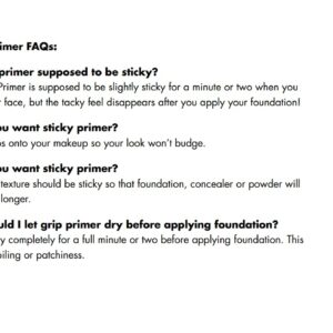 e.l.f. Power Grip Primer, Gel-Based & Hydrating Face Primer For Smoothing Skin & Gripping Makeup, Moisturizes & Primes, 0.811 Fl Oz (24 ml.) - Image 8