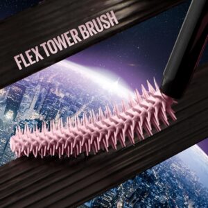 Maybelline Lash Sensational Sky High Washable Mascara Makeup, Volumizing, Lengthening, Defining, Curling, Multiplying, Buildable Formula, Blackest Black, 1 Count - Image 4