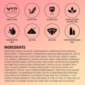Oulac Metallic Lipstick for Women with Lightweight Hydrating Formula, Metallic Golden Nude Lip Stick, Vegan Beauty, Full Coverage Lip Makeup, Christmas Gifts for Women, Sahara Gold(10) - Image 4