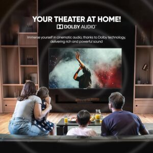 NIKAI 65 Inch UHD LED WebOS Smart Tv Platinum Series, Magic Remote, Cinema Screen Design 4K Ultra HDR, Dolby Audio, Smart Voice Control, Apps YouTube, Netflix, Shahid, 60Hz, 2 Year Warranty, NIK65MEU4STN Grey - Image 6