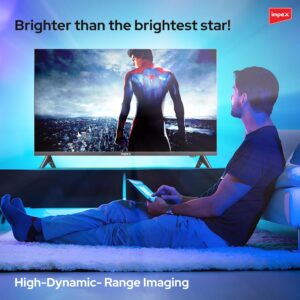 Impex 50 Inch Full HD QLED Smart TV – 8GB/1GB, Quad-Core, Frameless, TV Casting, 2 HDMI, 2 USB, RJ45, 176° Viewing Angle, Smart Energy Saving, A+ Zero Bright Dot, Television With 2Y Warranty - Gloria50Q Black Gloria50Q Black - Image 5