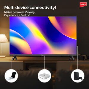 Impex 50 Inch Full HD QLED Smart TV – 8GB/1GB, Quad-Core, Frameless, TV Casting, 2 HDMI, 2 USB, RJ45, 176° Viewing Angle, Smart Energy Saving, A+ Zero Bright Dot, Television With 2Y Warranty - Gloria50Q Black Gloria50Q Black - Image 7