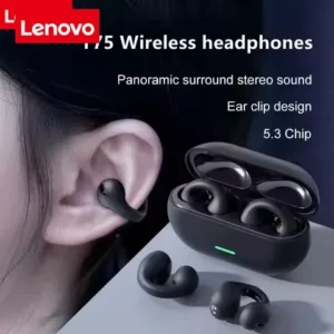 Lenovo Wireless Bluetooth Open-Ear Headphones Ear-hook design Stay securely in place during vigorous daily workouts - Image 5