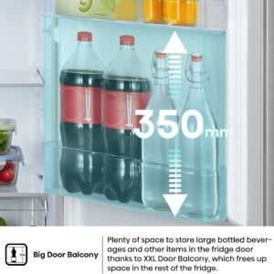 Hisense HTM55250D2, 328 Litres Top Mount Refrigerator, No Frost Technology, Big Door Balcony, LED Interior Light, Multi Air Flow, 90°Door Design, Silver - Image 3