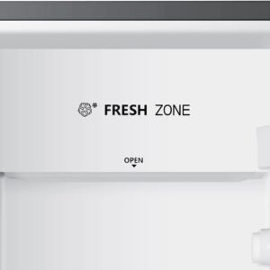 Gross 122L/Net 93L Single Door Refrigerator Fridge RR122D4ASU, Adjustable Thermostat, Big Door Shelf, Separate Chiller, Reversible Door, Low Noise, Child Lock RR122D4ASU Silver - Image 6