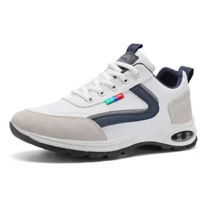Men's Trendy Sports Shoes Lightweight Breathable Modern Non Slip Shoes Suede Detailing Outdoor Stylish Daily Wear Men Sneakers - Image 3