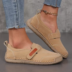 Women's Suede Loafers 2025 Casual Flat Shoes Comfortable Slip on Shoes Luxe Designer Schoenen Da Size 36 43aut É Tenis Feminino - Image 2
