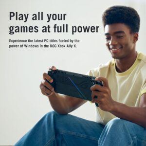 Asus ROG Xbox Ally X Gaming Handheld Black | AMD Ryzen AI Z2 Extreme, AMD Radeon Graphics, 24GB RAM, 1TB SSD, 7"FHD 120Hz Display, Win11 [RC73XA-NH011W] - Image 4