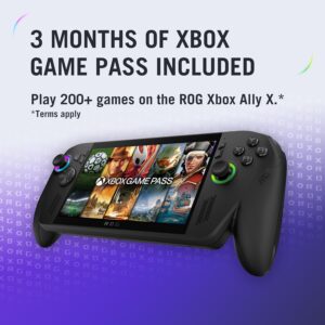 Asus ROG Xbox Ally X Gaming Handheld Black | AMD Ryzen AI Z2 Extreme, AMD Radeon Graphics, 24GB RAM, 1TB SSD, 7"FHD 120Hz Display, Win11 [RC73XA-NH011W] - Image 8