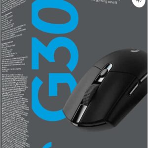 Logitech G305 Lightspeed Wireless Gaming Mouse, Hero Sensor, 12,000 Dpi, Lightweight, 6 ProgRAMmable Buttons, 250H Battery Life, On-Board Memory, Compatible With Pc / Mac - Black - Image 9