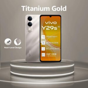 vivo Y29s AI 5G Titanium Gold 6GB RAM 128GB With Exclusive TWS (Charger and Case Inside Phone Box) - Middle East Version - Image 13