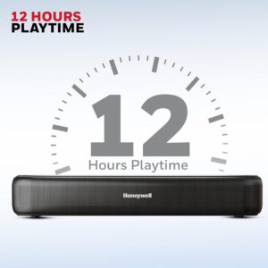 Honeywell New Launch Moxie V3000 Soundbar with 30W Wireless Stereo Sound, Deep Bass, BT v5.3+EDR, 12hrs Playtime, Dual 57mm drivers, Input mode - AUX, USB, HDMI/ARC - Image 5