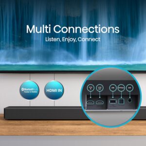 Hisense AX3120G 3.1.2 Channel 360W Dobly Atmos Soundbar with Wireless Subwoofer and Up Firing Speakers - Image 3