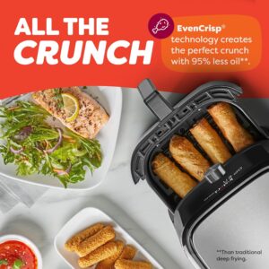 Instant Pot 4QT Vortex Plus 6-in-1 Mini Air Fryer, Custom Program Options, Crisps, Broils, Roasts, Dehydrates, Bakes, Reheats, 100+ In-App Recipes, Stainless Steel,4 Quarts - Image 7