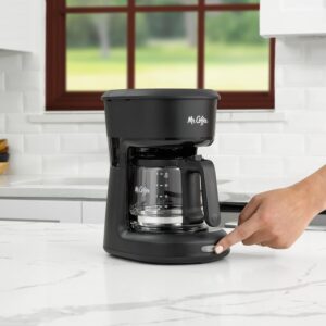 Mr. Coffee® 5-Cup Mini Brew Switch Coffee Maker, Black - Image 4