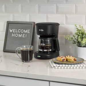 Mr. Coffee® 5-Cup Mini Brew Switch Coffee Maker, Black - Image 8