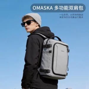 Large Capacity Business Laptop Backpack,Travel Business Trip Luggage Bag for Men Women,Carry-On Daypack with USB Port - Image 1