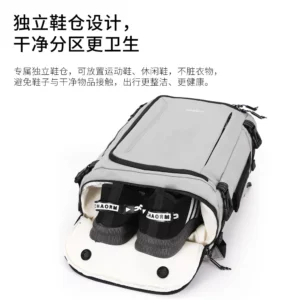Large Capacity Business Laptop Backpack,Travel Business Trip Luggage Bag for Men Women,Carry-On Daypack with USB Port - Image 4