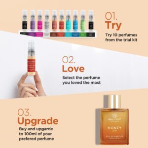 Bellavita Luxury Honey Oud Eau de Parfum | 100 ml (3.4 fl.oz.) | Perfume for Men and Women | Sweet Honey, Bergamot, Oud, and Amber Notes | Women's Day Special - Image 5