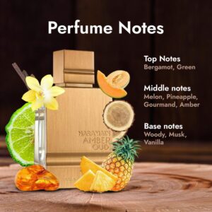 Al Haramain Amber Oud Gold Edition - Arabian Perfume for Women and Men Unisex - Long Lasting Amber - 2 oz - Image 3