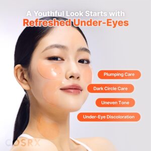 COSRX 5-PDRN Complex Collagen Gel Eye Patches for the look of Dark Circles and Uneven tone, Radiance Care for Tired Under-Eyes with Salmon DNA & Vitamin C, Korean Skincare, 60 Under Eye Patches - Image 4